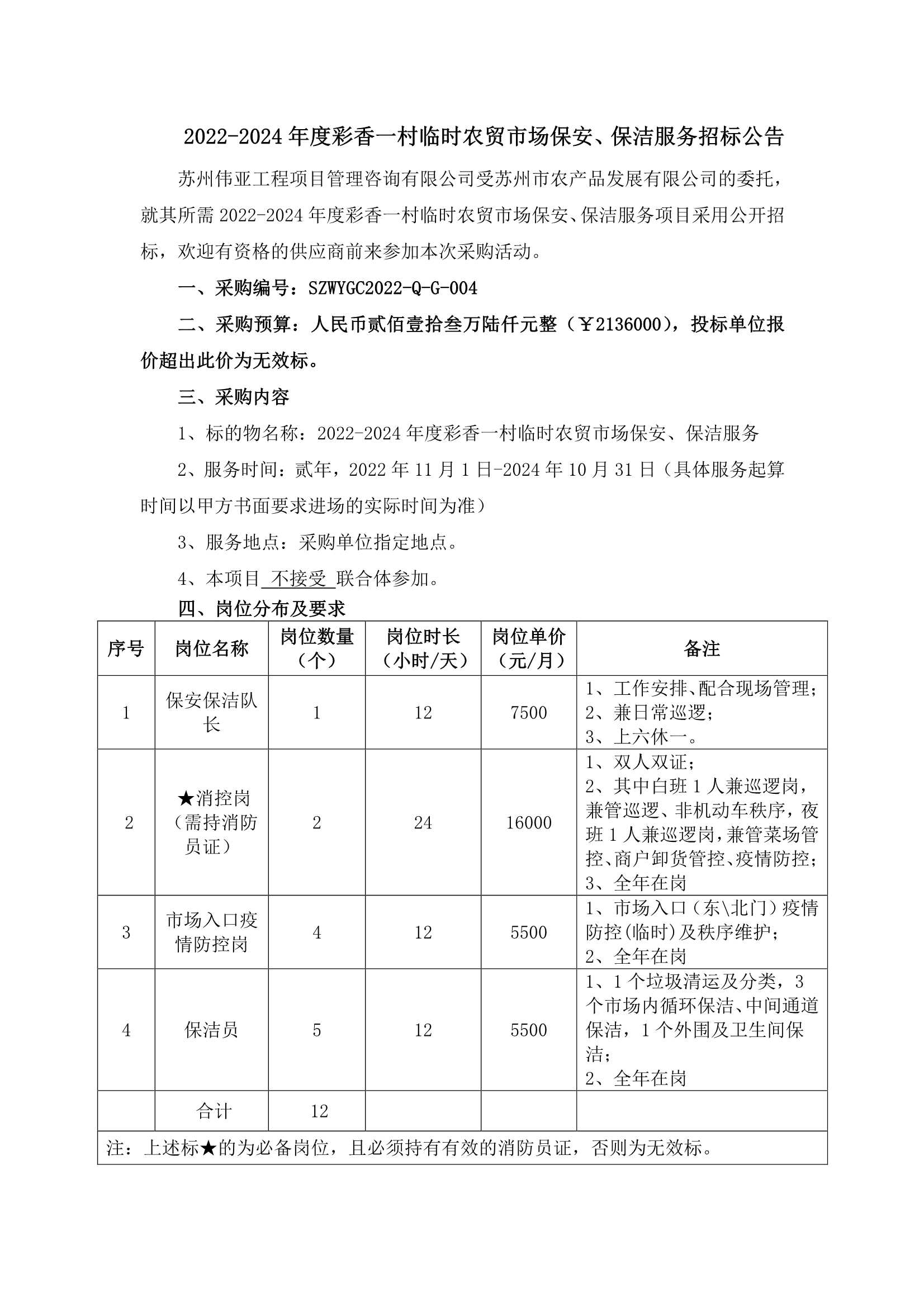 2022-2024年度彩香一村臨時農(nóng)貿(mào)市場保安、保潔服務(wù)招標(biāo)公告_1.Png